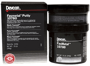 得复康，Devcon，Devcon FasMetal Putty，快速金属修剂，Devcon 10780（0.75磅），快速金属修补剂