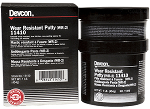 Devcon，得复康，Devcon Wear Resistant Putty (WR-2),自润滑耐磨防护剂，Devcon 11410，impa 812282